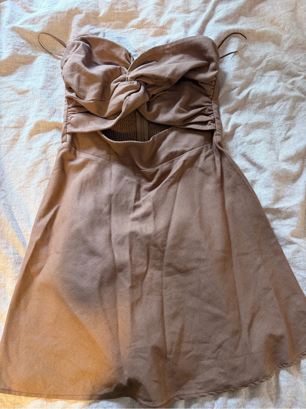 Francesca’s Mini Cut-Out Sleeveless Dress